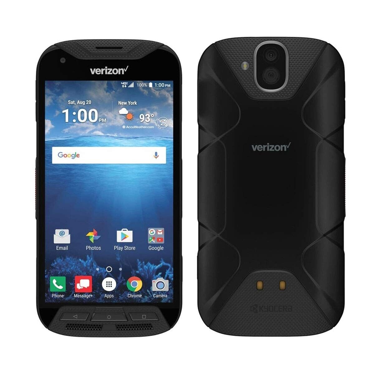 Kyocera DuraForce Pro 32GB Unlocked Smartphone - Black (Verizon, CDMA/GSM) - Rugged Waterproof Phone for Outdoor, Construction & Extreme Conditions