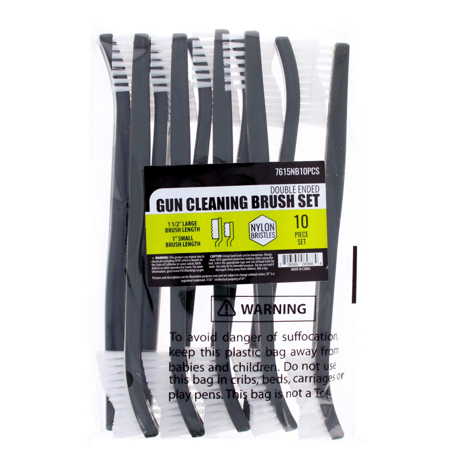18-Piece Gun Cleaning Kit - Brushes & Tools for Firearm Maintenance