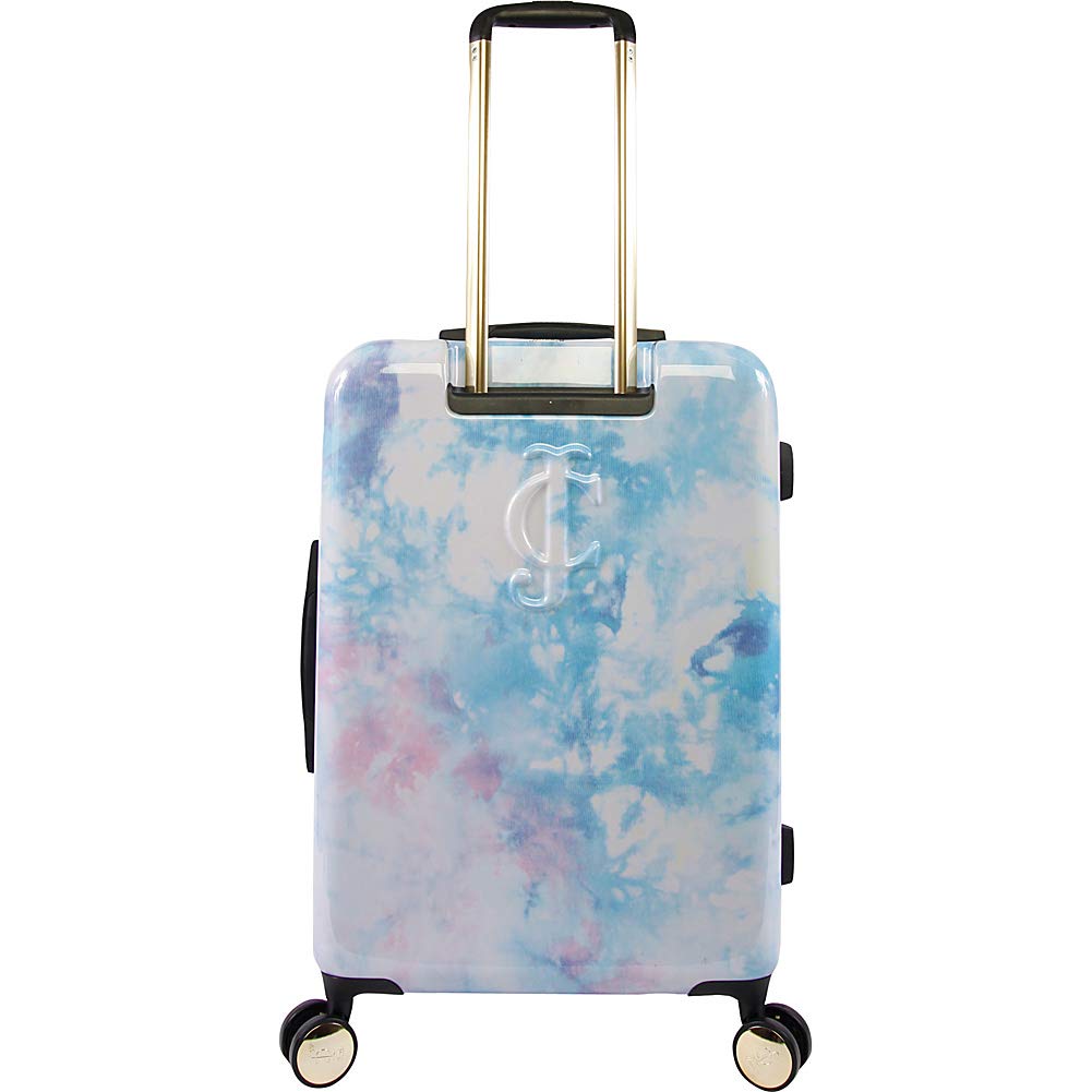 Juicy Couture Women's Sadie 3-Piece Hardside Spinner Luggage Set - Watercolor Purple, Lightweight Suitcase with 360° Wheels for Travel, Vacation & Business Trips