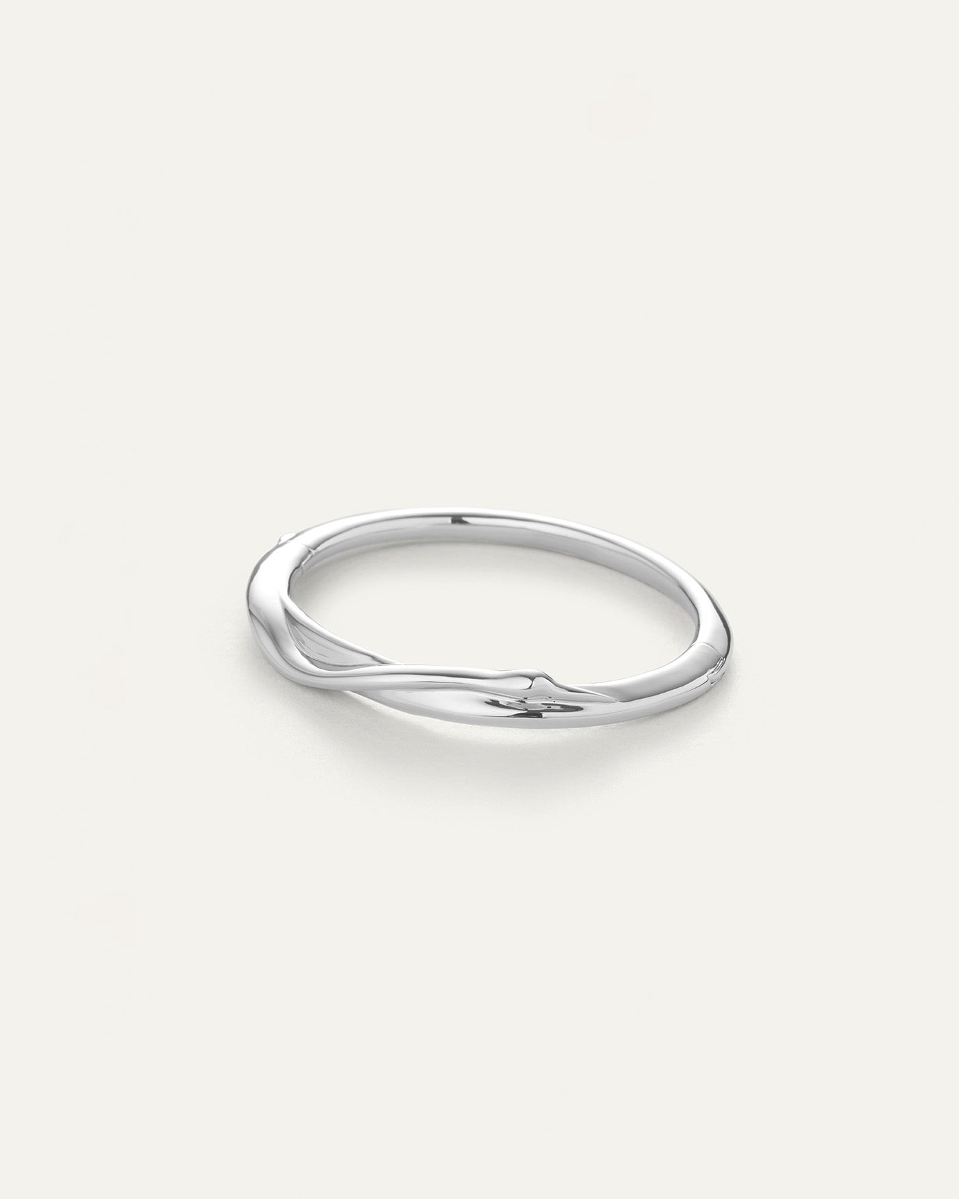 Colette Silver Bangle Bracelet for Women - Elegant & Stylish Jewelry for Everyday Wear, Parties & Special Occasions