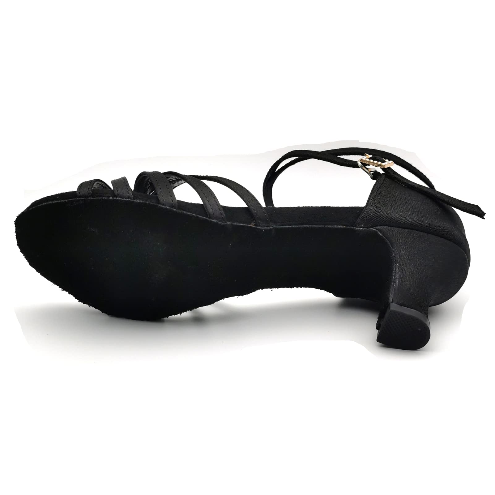 Aryatrion Women's Professional Latin Dance Shoes - Satin Ballroom Salsa Cha-Cha Shoes for Practice & Performance | Indoor Use Only | Perfect for Dance Classes, Competitions & Social Dancing