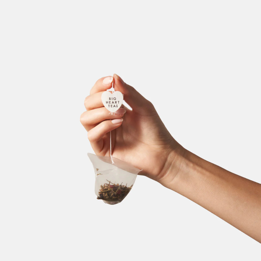 Organic Blushing Tea Bags - Floral Herbal Tea for Relaxation & Skin Care | Perfect for Stress Relief, Detox & Self-Care Moments