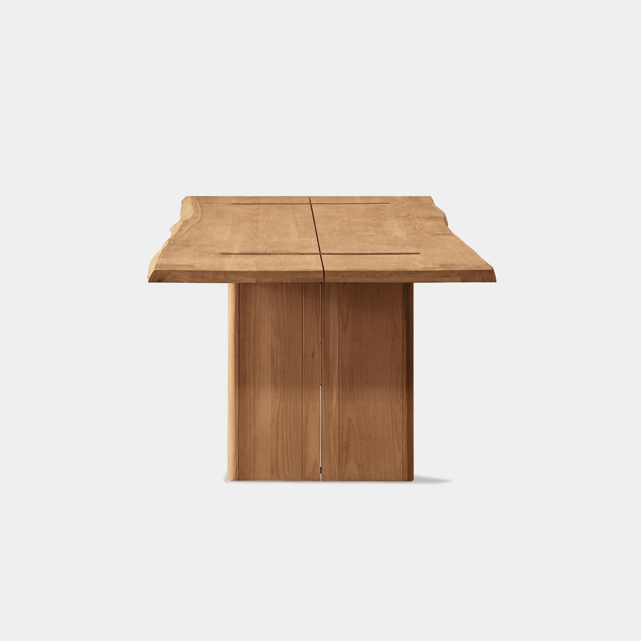 Premium Solid Teak Wood MLB-Themed Dining Table - 106