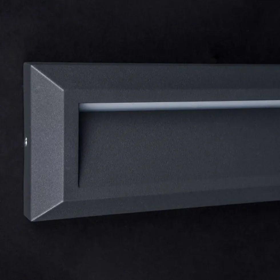 Waterproof Black Recessed Garden Wall Lights - Outdoor Landscape Lighting for Patio, Pathway, and Backyard Decoration