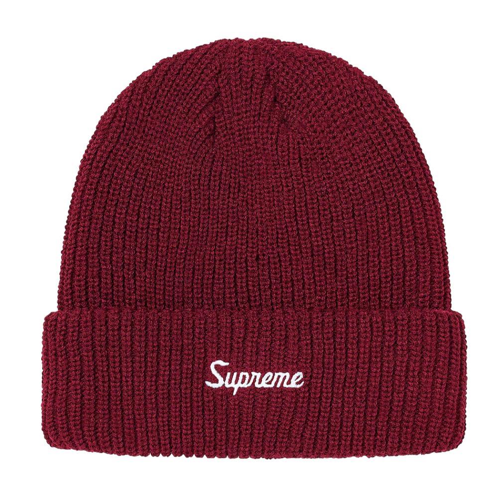Supreme Loose Gauge Beanie Purple - Winter Warm Knit Hat for Men & Women - Perfect for Skiing, Snowboarding & Outdoor Activities