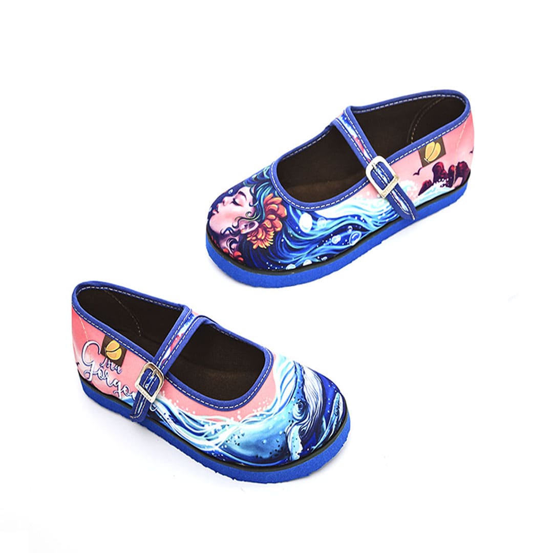 Maconditas® Isla Gorgona Girls Shoes - Comfortable & Stylish Footwear for Toddlers & Kids - Perfect for School, Play & Special Occasions
