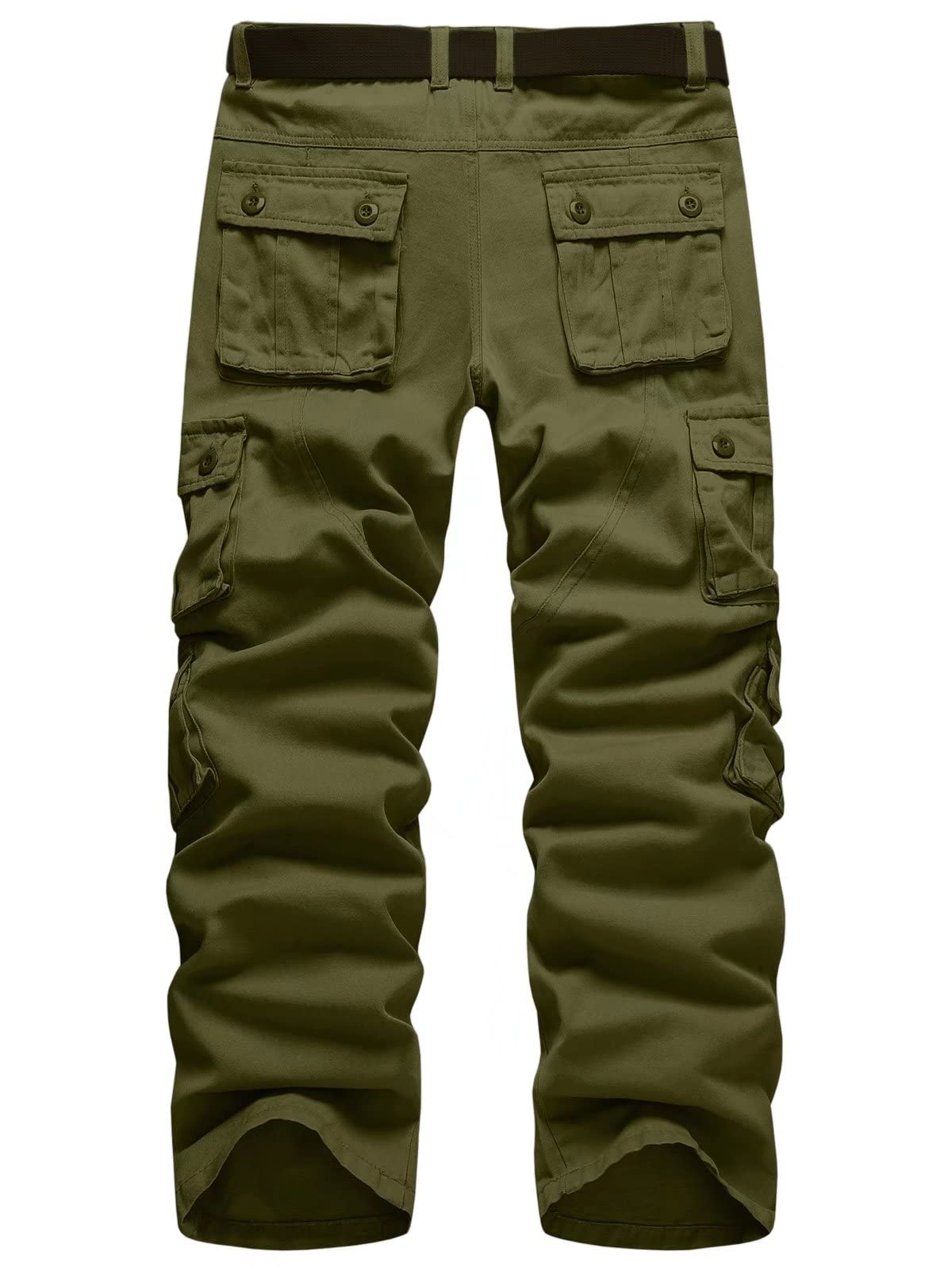 Women's Cargo Pants - Outdoor Hiking Tactical Pants with 8 Pockets, No Belt Needed - Perfect for Camping, Hiking & Adventure Travel