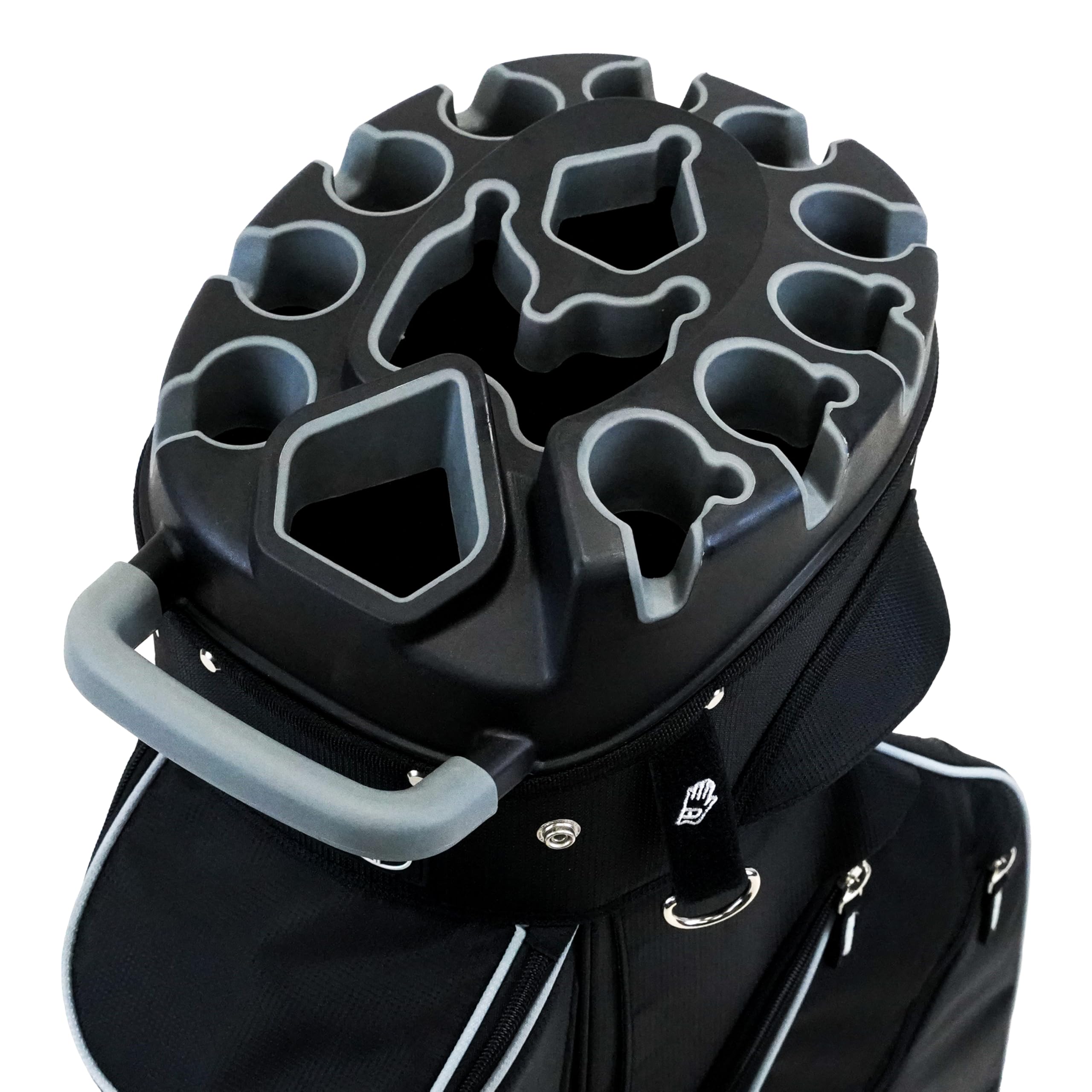 Izzo Vault Golf Bag - Lightweight Stand Bag with 14-Way Divider, Waterproof & Durable for Men & Women | Perfect for Golf Tournaments, Driving Range & Outdoor Sports