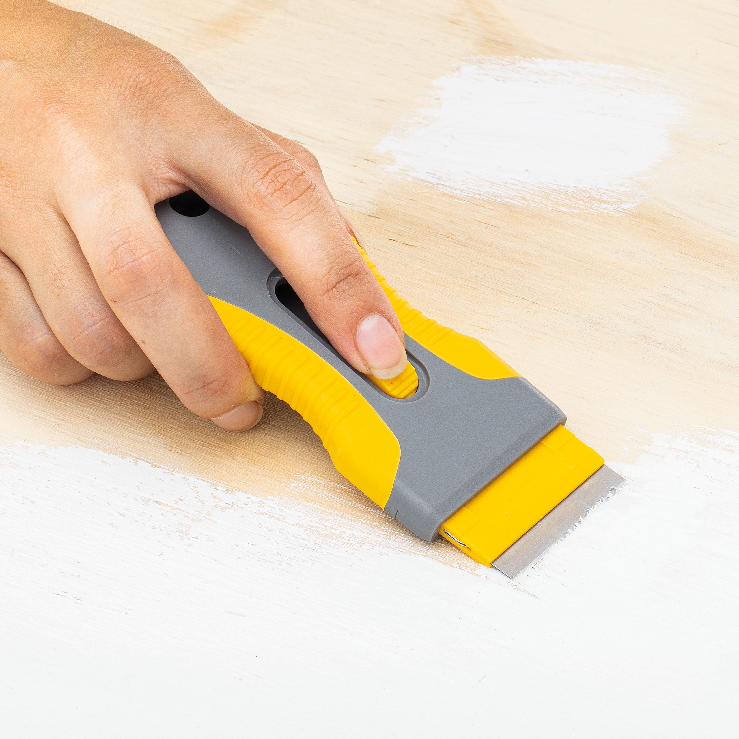 Retractable Scraper - Extendable Cleaning Tool for Kitchen, Bathroom, and Outdoor Use - Perfect for Grills, Tiles, and Glass Surfaces