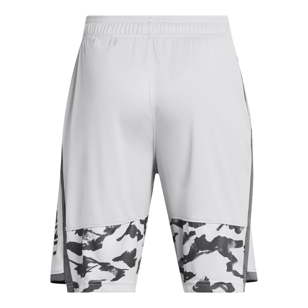 Under Armour Boys' Youth Stunt 3.0 Athletic Shorts with Cool Print - Comfortable Workout & Basketball Shorts for Active Kids