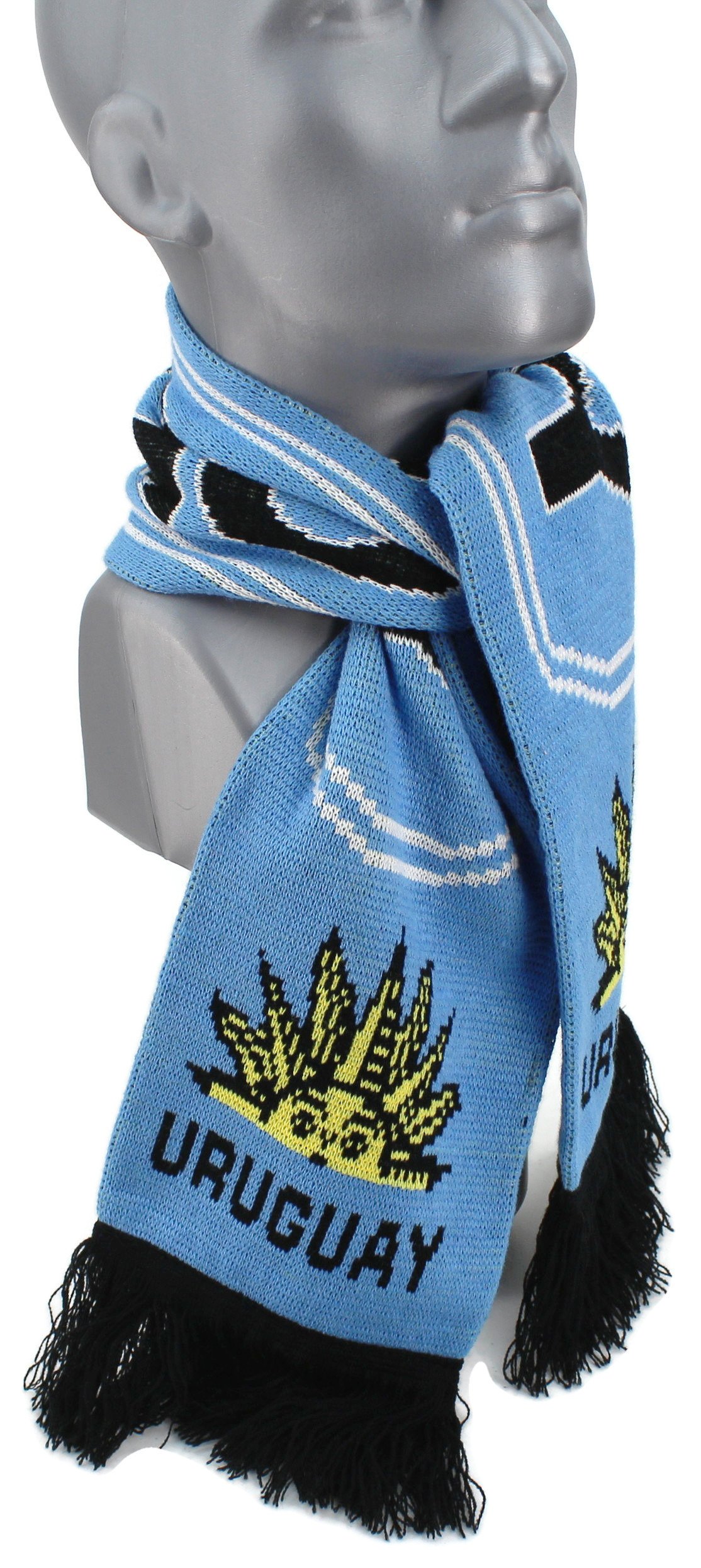 Official Nations of South America Scarf Collection - Double Weave Head Scarf for Men & Women - Perfect for Travel, Sports & Fashion Accessories