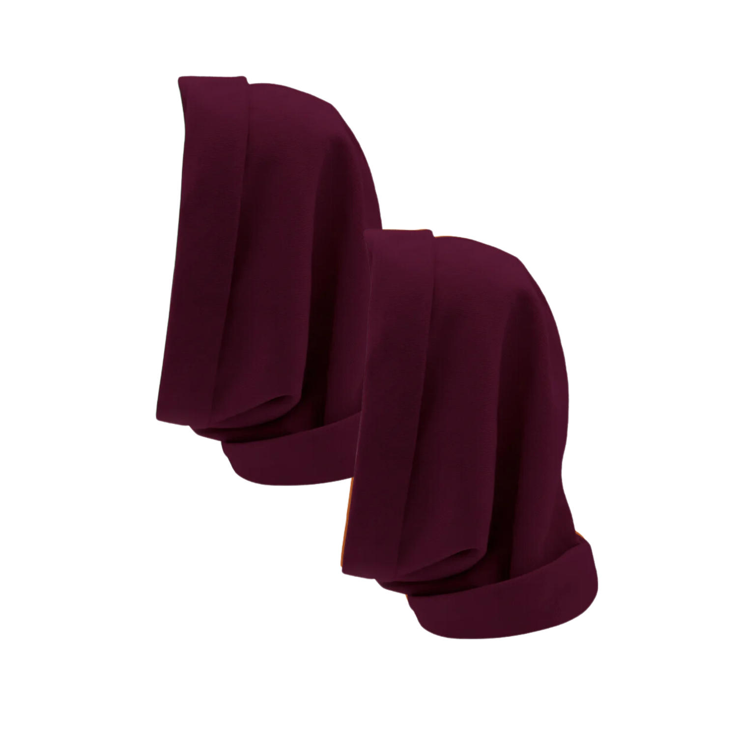 Hairbrella Satin Lined Waterproof Infinity Rain Scarf - 2 Pack Bundle for Women, Fashionable Hair Protection in Rainy Weather | Perfect for Commuting, Outdoor Activities & Bad Hair Days