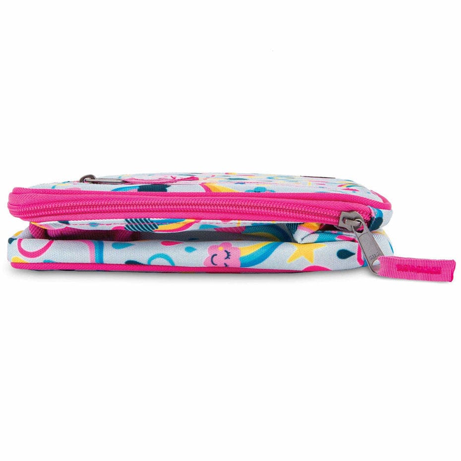 PackIt Freezable Classic Lunch Box - Insulated Reusable Lunch Bag with Freezer Gel for Kids & Adults - Perfect for School, Work, Picnics & Outdoor Activities (Rainbow Sky)