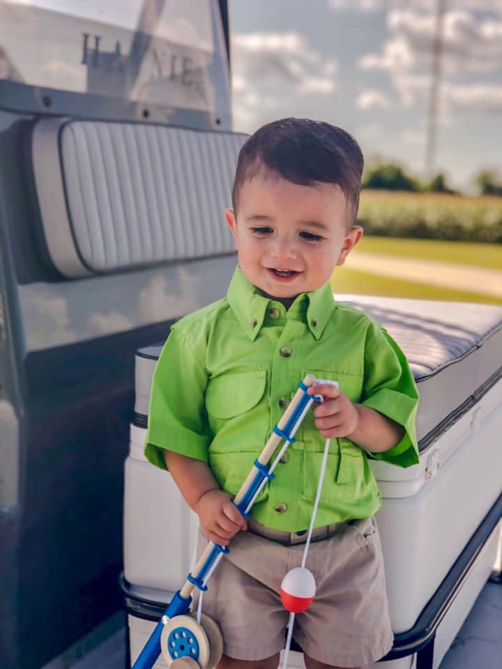 Kids Fishing Shirt Short Sleeves - UPF 50+ Sun Protection, Quick Dry & Breathable for Boys & Girls - Perfect for Outdoor Fishing, Camping & Summer Activities