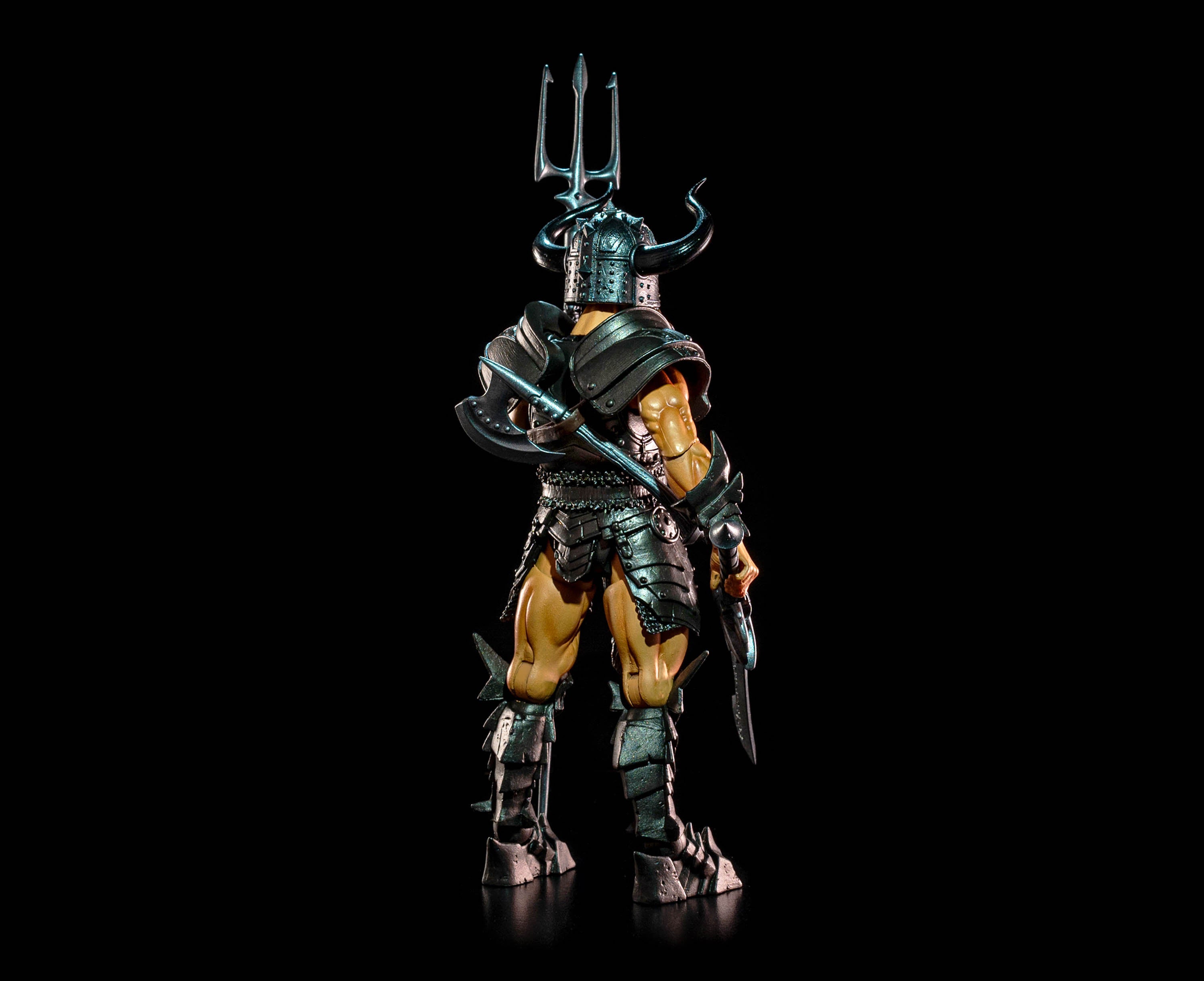 Mythic Legions: House of the Noble Bear Deluxe Barbarian LB (Legion Builder) Action Figure - Collectible Fantasy Warrior for Display & Battle Scenes