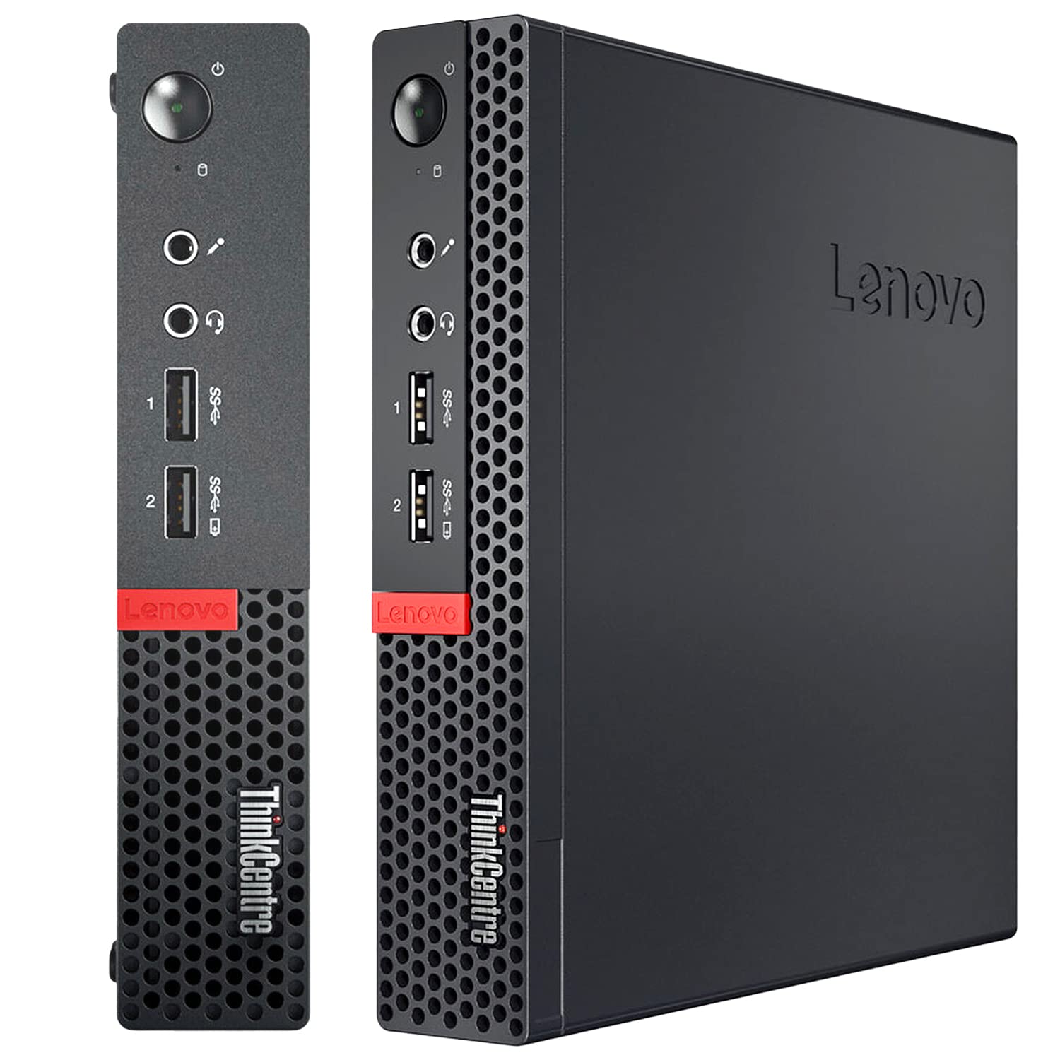 Lenovo ThinkCentre M710q Tiny Desktop PC - Intel Core i7-6700T Processor (Up to 3.60GHz), 32GB RAM, 512GB NVMe SSD, Wi-Fi 6E (AX210), Bluetooth, HDMI | Windows 10 Pro (Renewed) | Perfect for Home Office, Business Workstations & Compact Computing