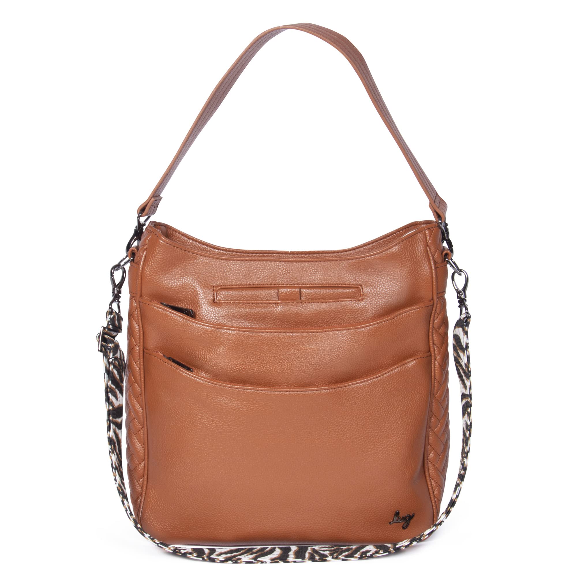 Premium Lug Cable Car VL in Copper Brown - Durable & Stylish Leather Bag for Travel, Commuting & Everyday Use