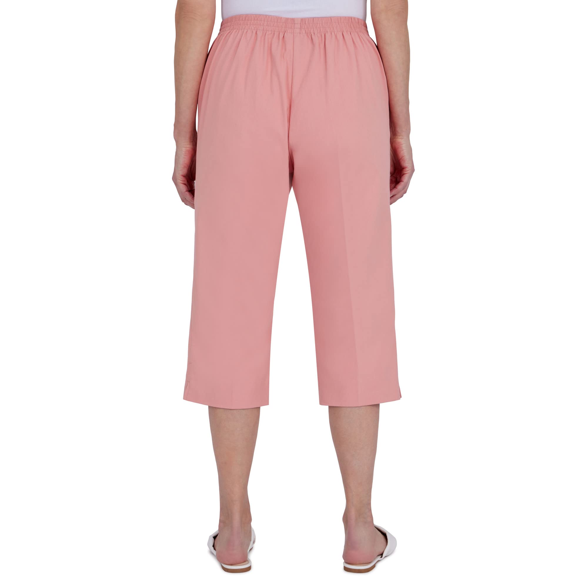 Alfred Dunner Women's Twill Capri Pants - Casual Comfort for Outings