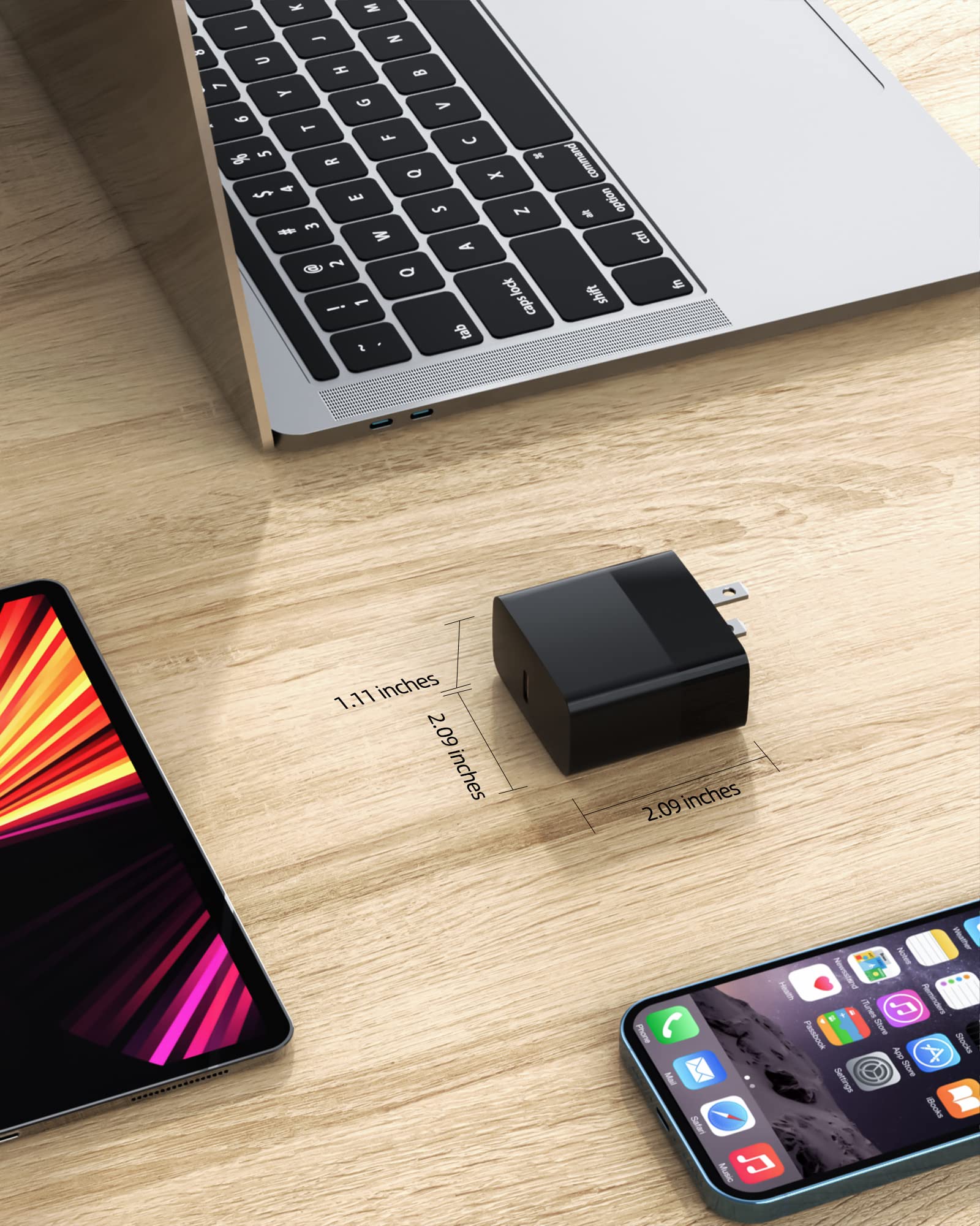 30W 25W USB C Fast Wall Charger with 6FT C to C Cable - Compatible with Samsung Galaxy Z Fold 5/4/3/2, Z Flip 5/4/3, Galaxy S24, A15 5G - PD Charging for Home, Office & Travel