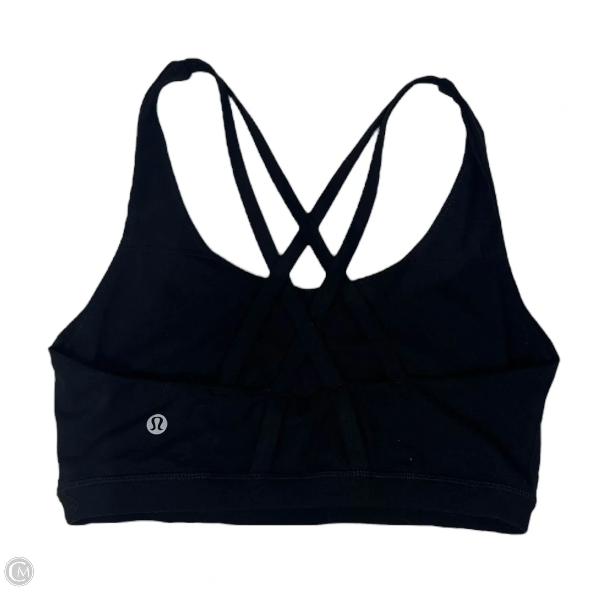 Lululemon Women's Black Athletic Sports Bra Size S - High Support Workout, Yoga & Running Top for Active Lifestyles