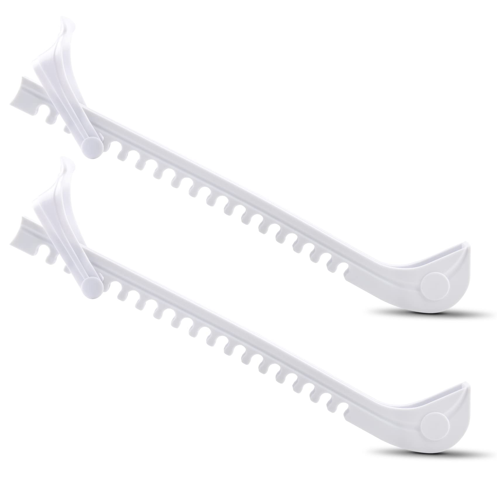 Zoyiancy Adjustable Ice Skate Blade Guards - 1 Pair of Durable Figure Skate Covers with Secure Buckle for Hockey & Recreational Skating | Perfect for Indoor & Outdoor Use at Rinks, Parks & Home Storage
