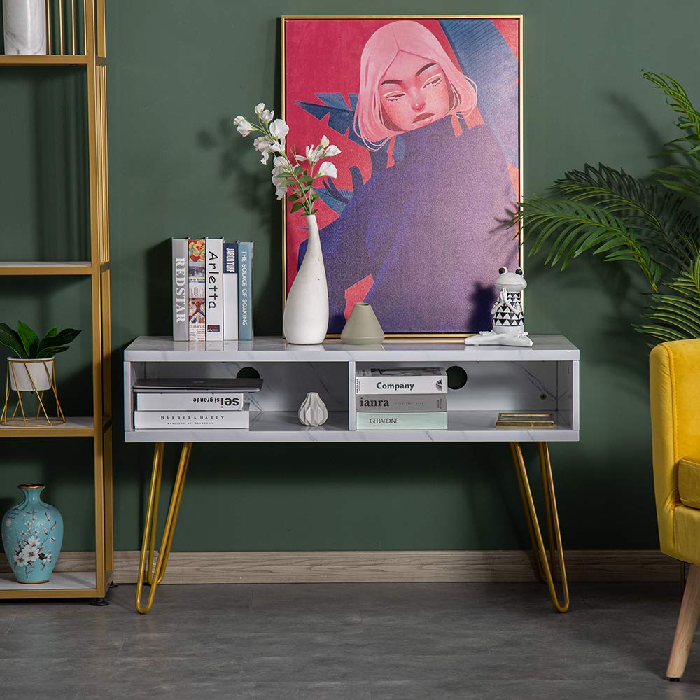 Mid-Century Modern TV Stand for 42-65