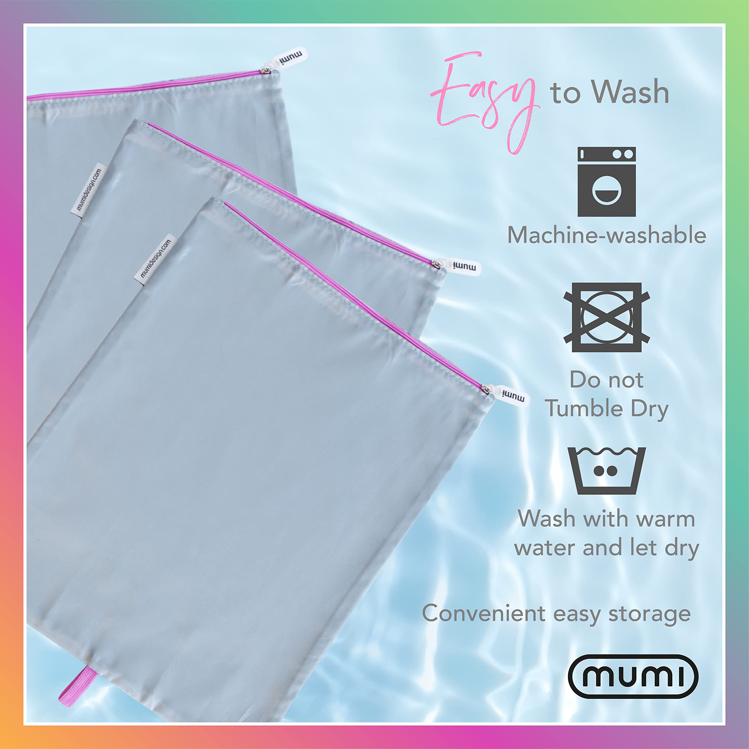 MUMI Waterproof Shoe Bags for Travel - Set of 2 Lightweight Shoe Organizers for Gym, Luggage & Closet Storage | Portable Shoe Packing Bags for Men & Women | Perfect for Airplane, Hotel & Sports Travel (Purple)
