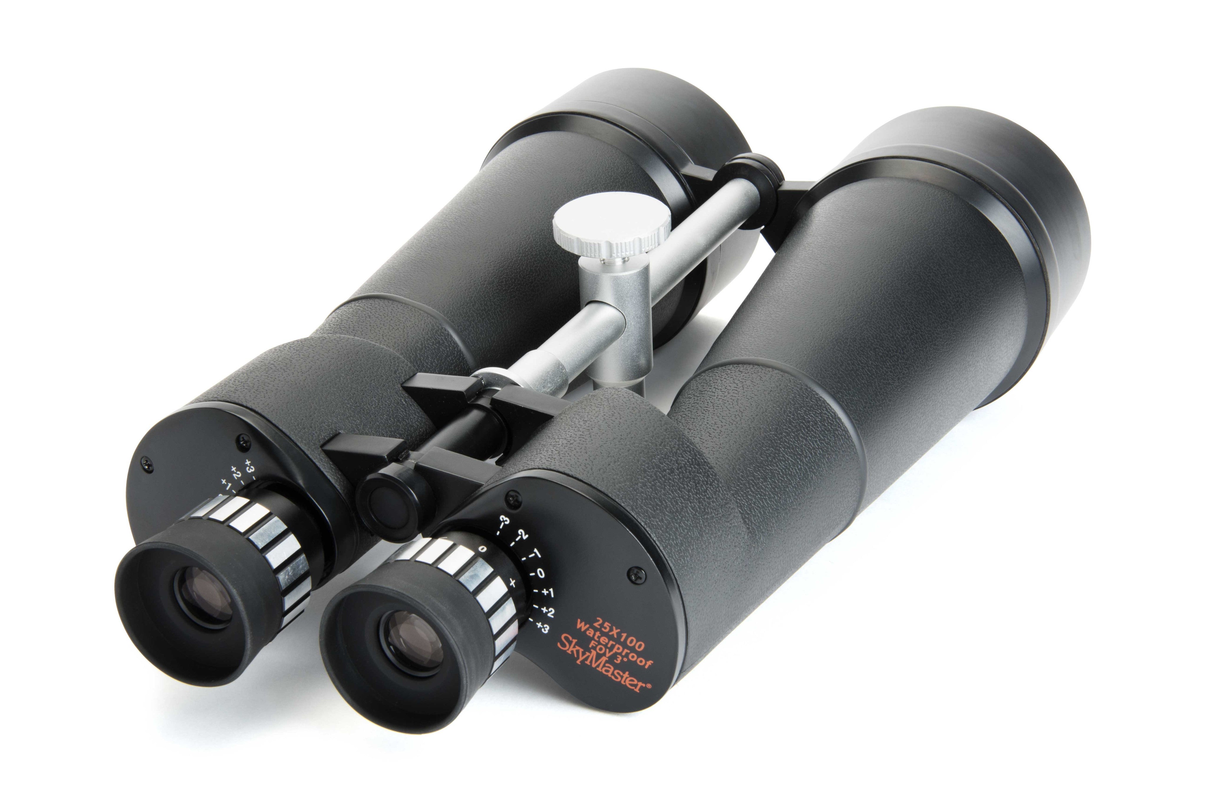 SkyMaster 25x100MM Porro Prism Binoculars - High Power Astronomy & Long Range Viewing for Stargazing, Bird Watching, Hunting & Outdoor Adventures