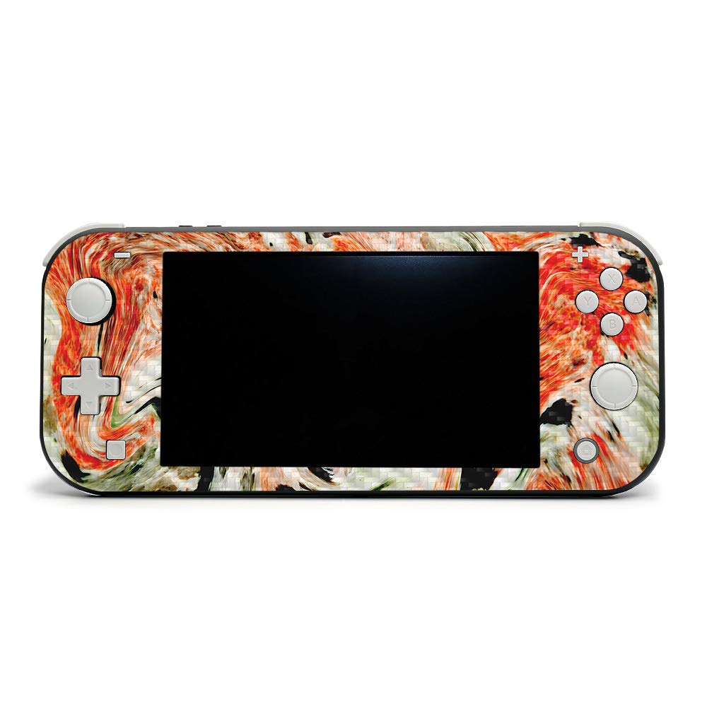 Premium Carbon Fiber Skin for Nintendo Switch Lite - Marble Madness Design | Protective & Durable Textured Cover | Easy to Apply & Remove | Made in USA | Perfect for Gaming Protection & Style Enhancement