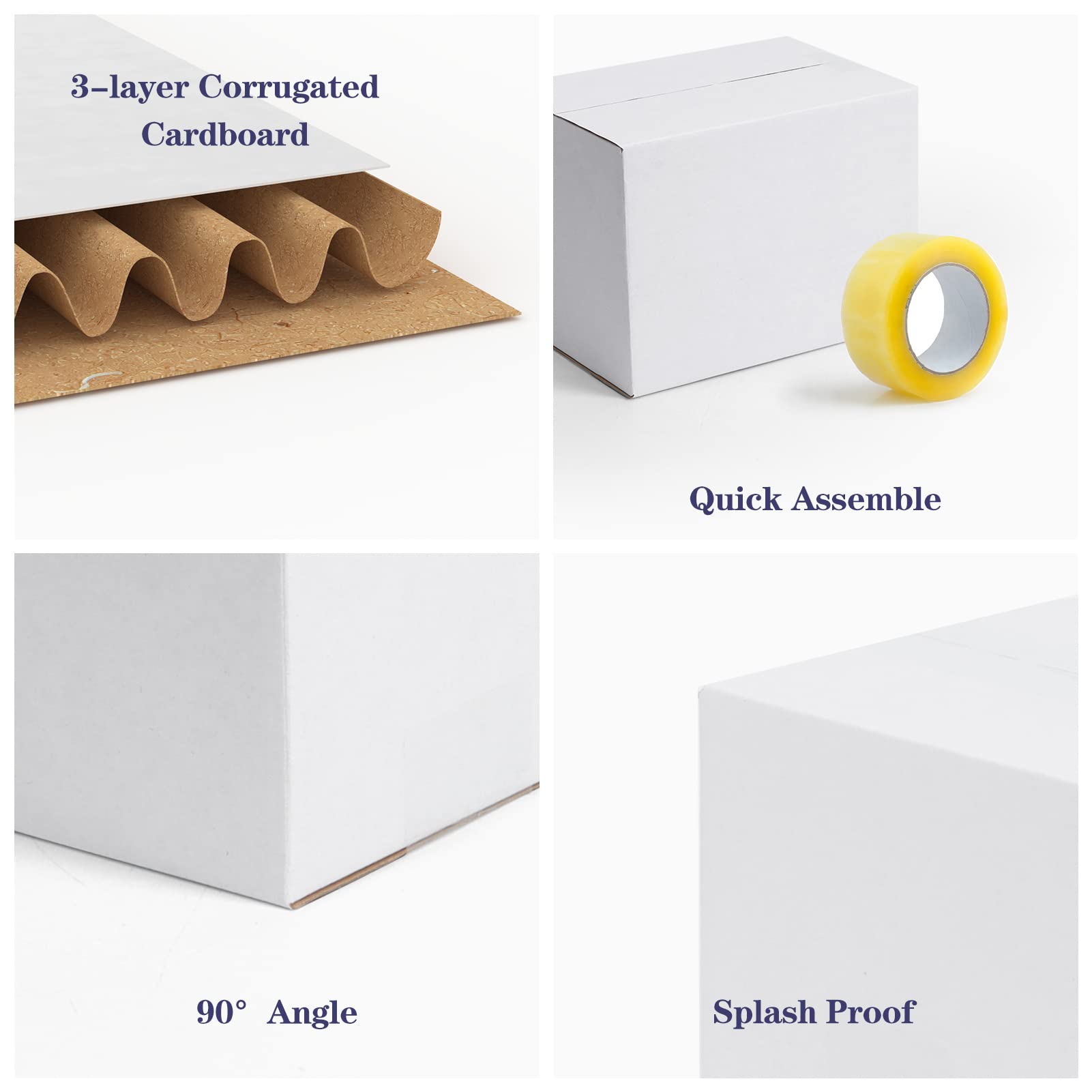 40-Pack 8x6x6
