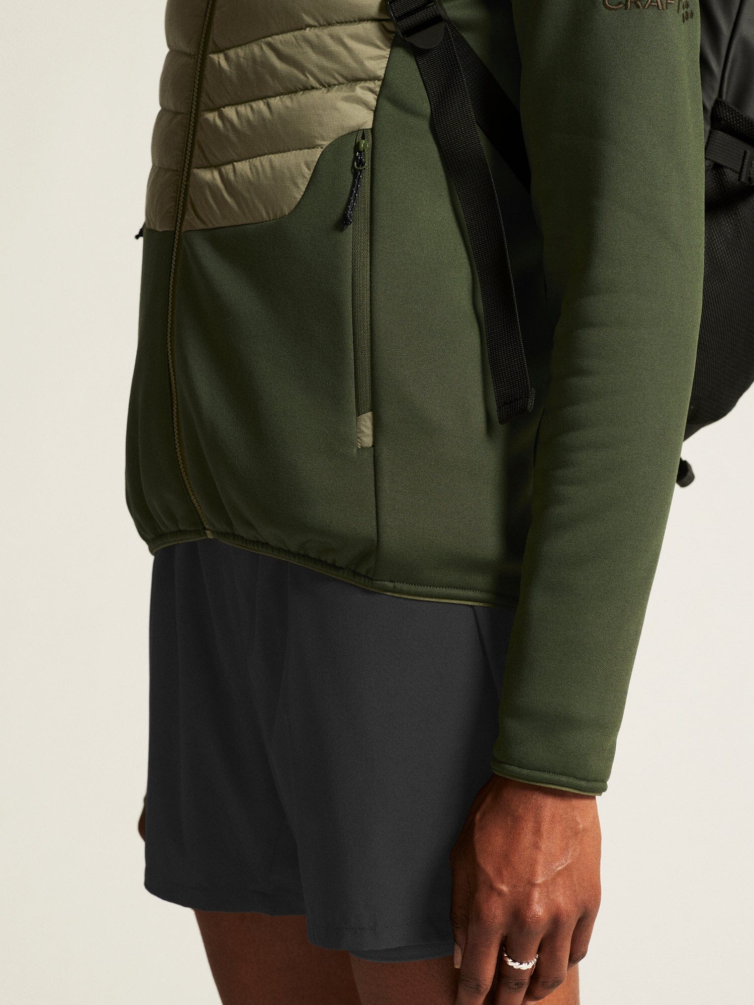Women's Adventure Explore Hybrid Down Jacket - Lightweight Warm Winter Coat for Hiking, Travel & Outdoor Activities