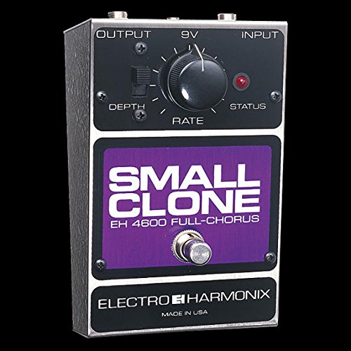 Electro-Harmonix Small Clone Chorus Pedal - Vintage Analog Guitar Effects Pedal for Rich Chorus Sounds | Perfect for Studio Recording & Live Performances