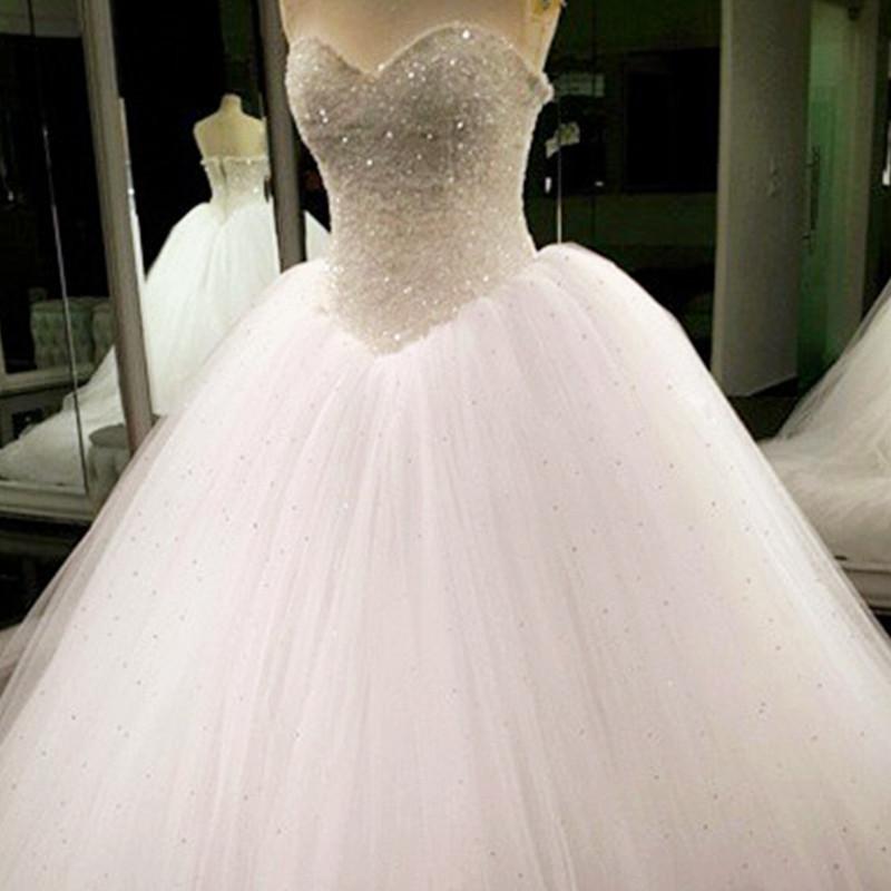 Elegant Sweetheart Drop Waist Wedding Dress with Lace Appliques - 2022 Bling Princess Gown for Brides, Bridesmaids & Formal Events