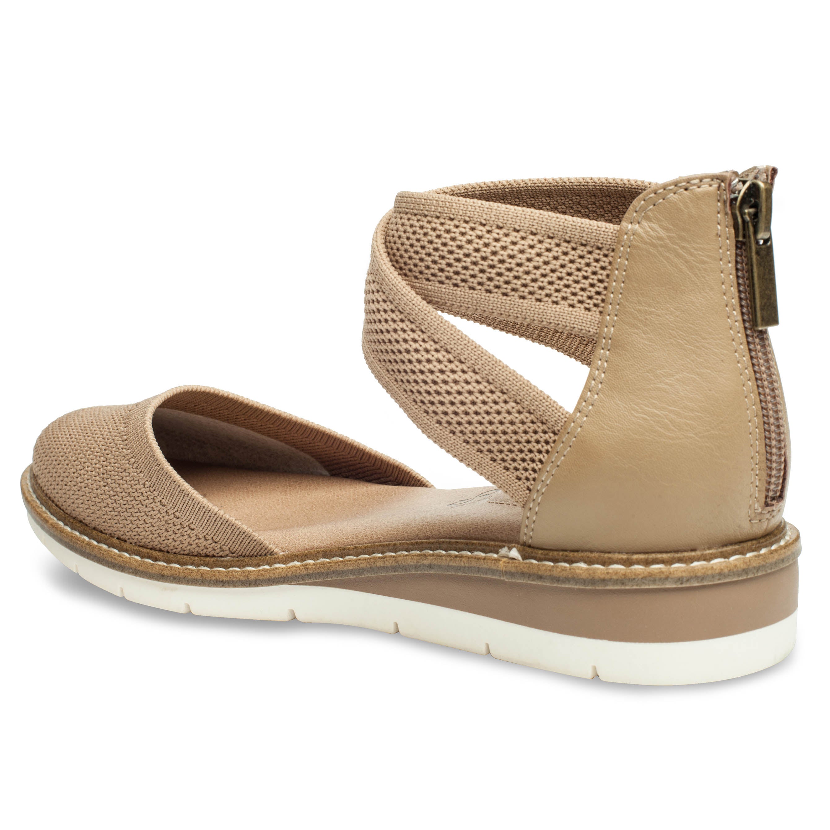 Adria Women's Closed Toe Sandals - Comfortable Slip-On Walking Shoes for Beach, Travel & Casual Wear | Breathable & Supportive Summer Footwear