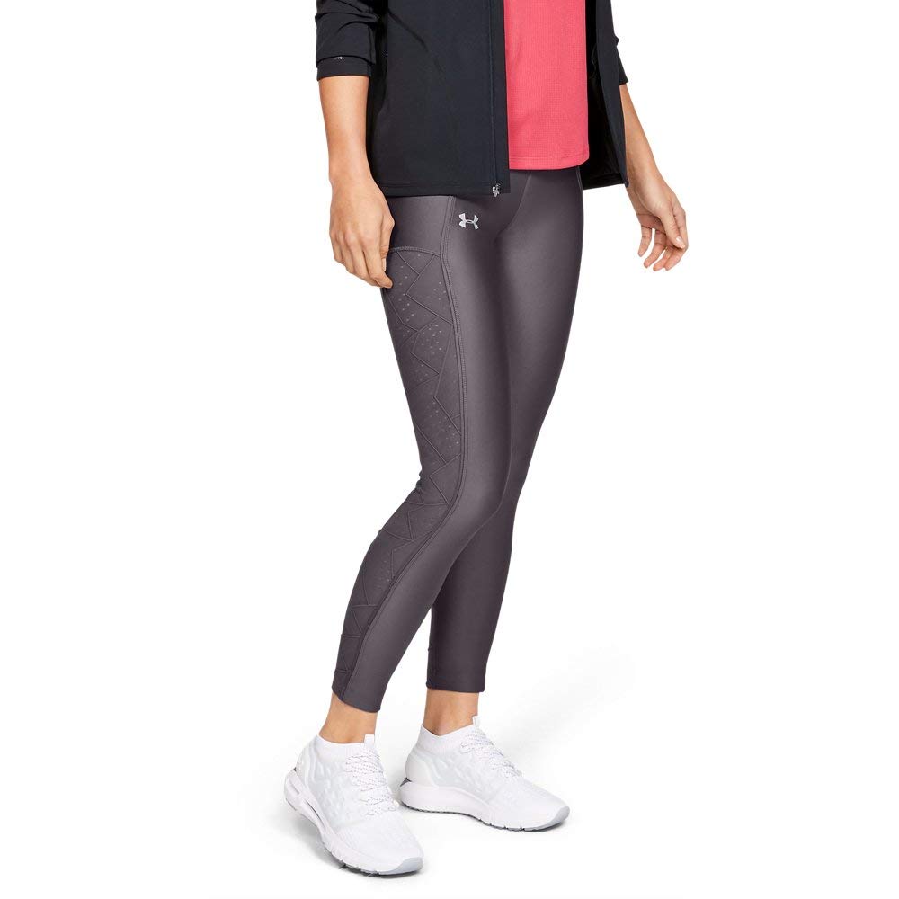 Under Armour Women's Fly Fast Raised Thread Crop - Lightweight Running & Workout T-Shirt for Gym, Yoga & Outdoor Activities