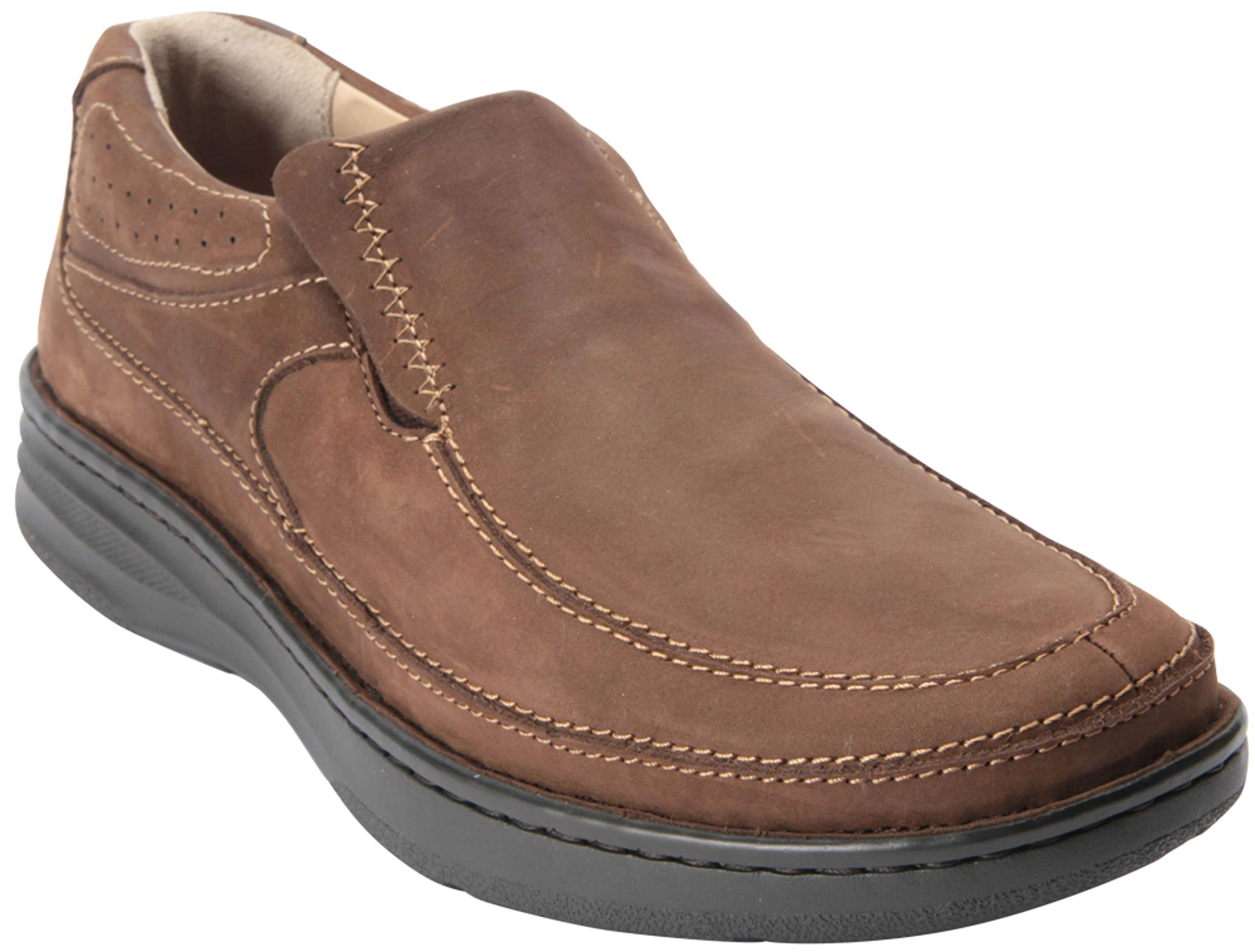 Premium Men's Leather Loafers - Comfortable & Stylish Slip-On Shoes for Casual & Business Wear - Perfect for Office, Travel & Everyday Use