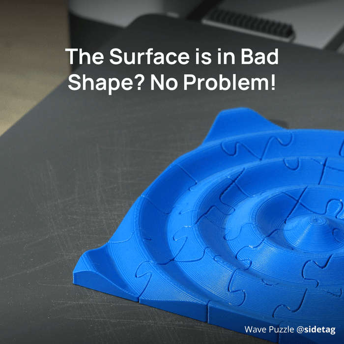 Bambu Cool Plate SuperTack - High Adhesion 3D Printer Build Plate for PLA, PETG & ABS Filaments | Perfect for Smooth First Layers & Reliable Printing in Home, Office & Workshop