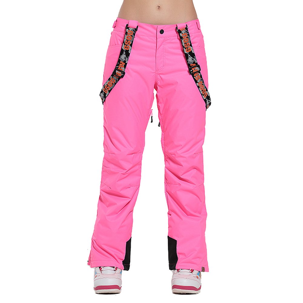 Women's Insulated Waterproof Snow Pants - Windproof Ski Bibs for Winter Sports & Outdoor Activities - Perfect for Skiing, Snowboarding & Cold Weather Adventures
