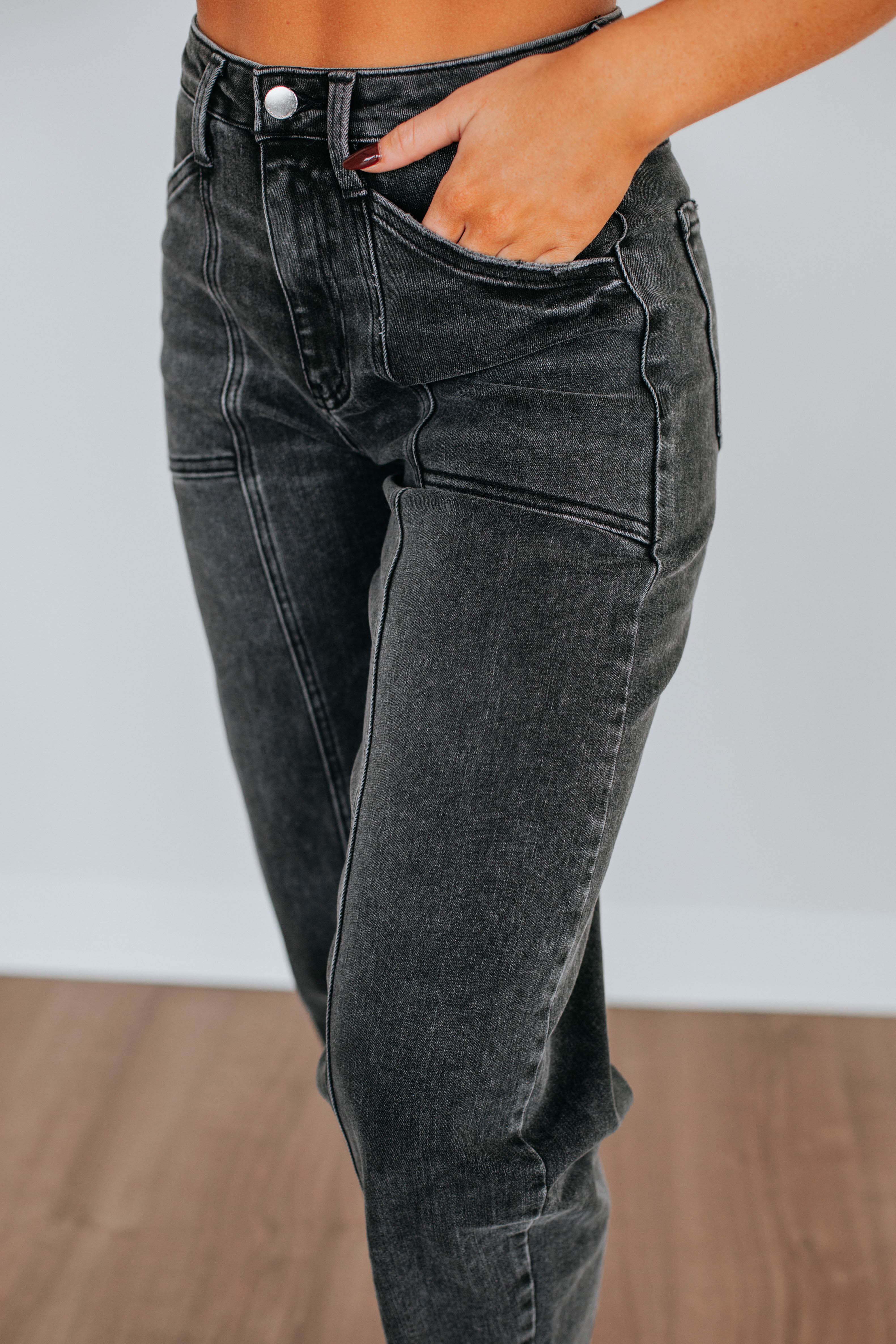 Clea Flying Monkey Jeans for Women - High Waist Stretch Denim Pants - Perfect for Casual Wear, Office & Night Out