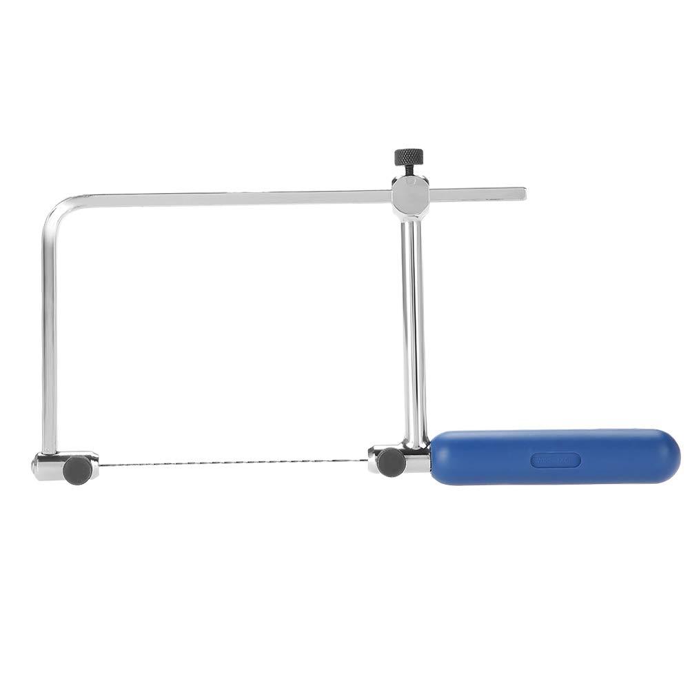 Adjustable Coping Saw & Scroll Saw with High Carbon Steel Blades - Professional Woodworking, Jewelry Making & Metal Cutting Tool (ASB500) - Perfect for DIY Crafts, Home Renovation & Precision Wood Cutting Projects