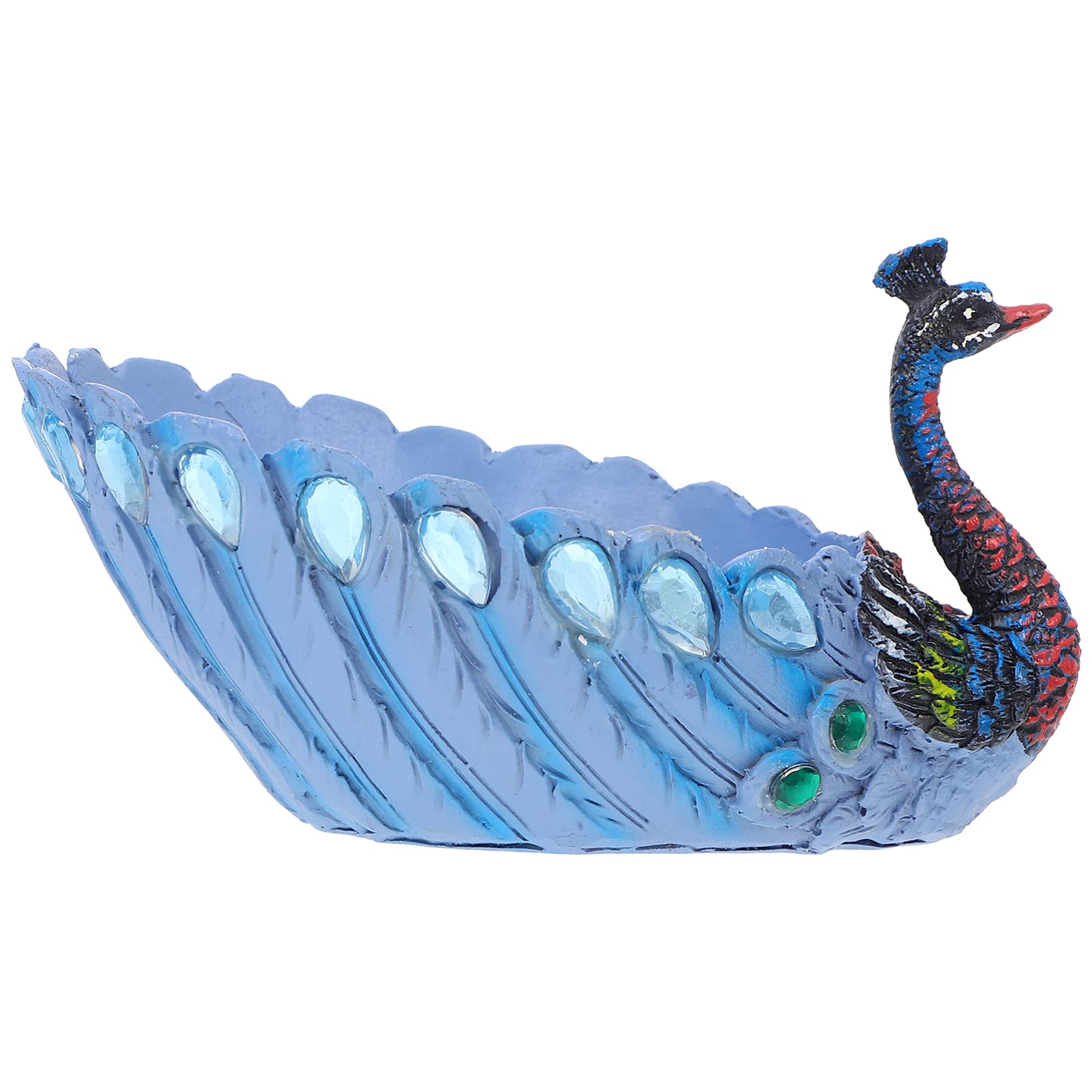 Vintage Peacock Succulent Planter Pot - Decorative Ceramic Flower Pot for Succulents, Cacti & Small Plants | Home & Garden Decor, Indoor Outdoor Use, Perfect for Patio, Balcony, and Tabletop Display