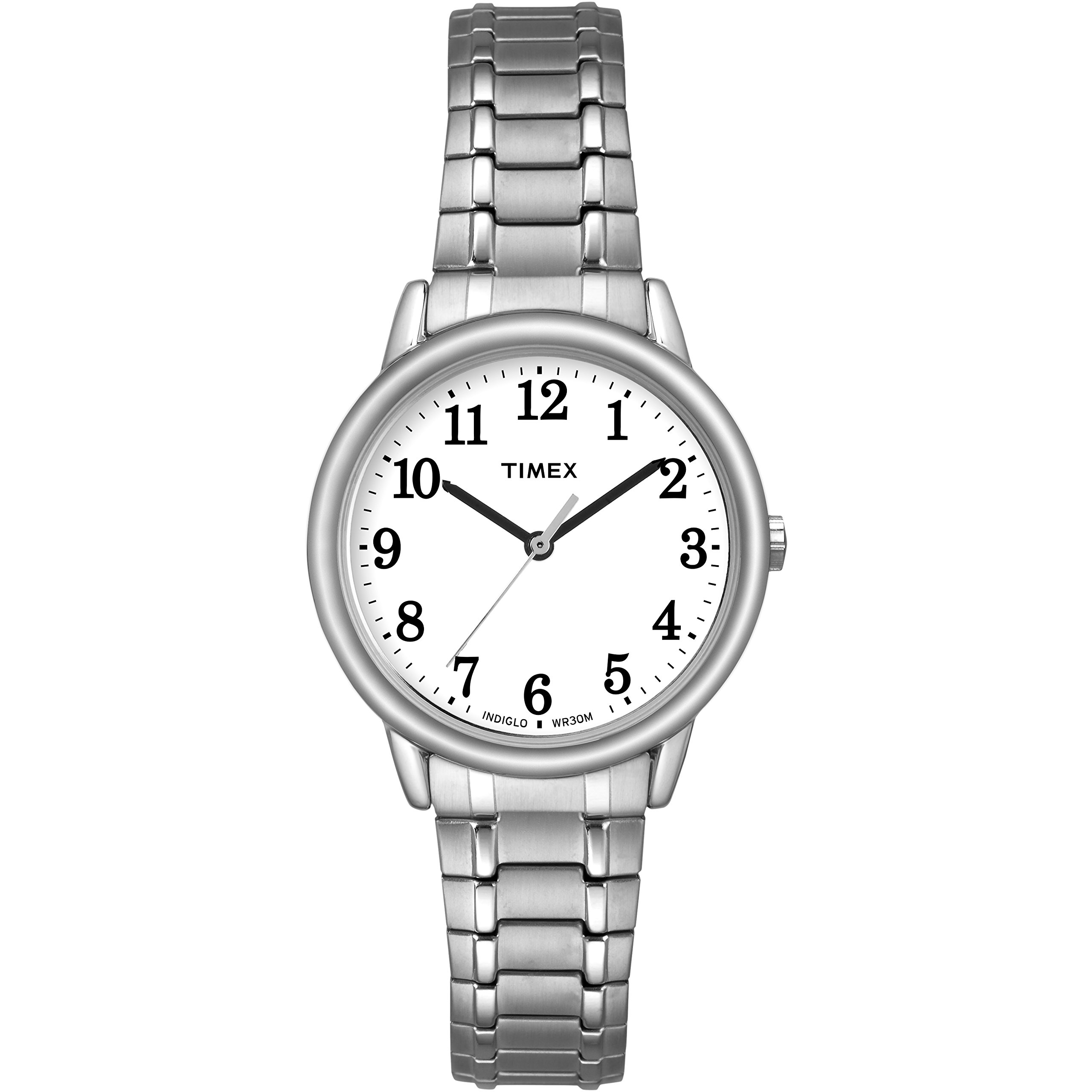 Timex Women's Easy Reader Watch - Classic Analog Leather Strap Wristwatch with Indiglo Light-Up Dial | Perfect for Work, Casual Wear & Everyday Use