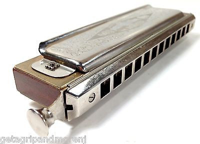 HOHNER Super Chromonica 270 12-Hole C Key Harmonica - Professional Quality for Blues, Jazz & Live Performances - Like New Condition