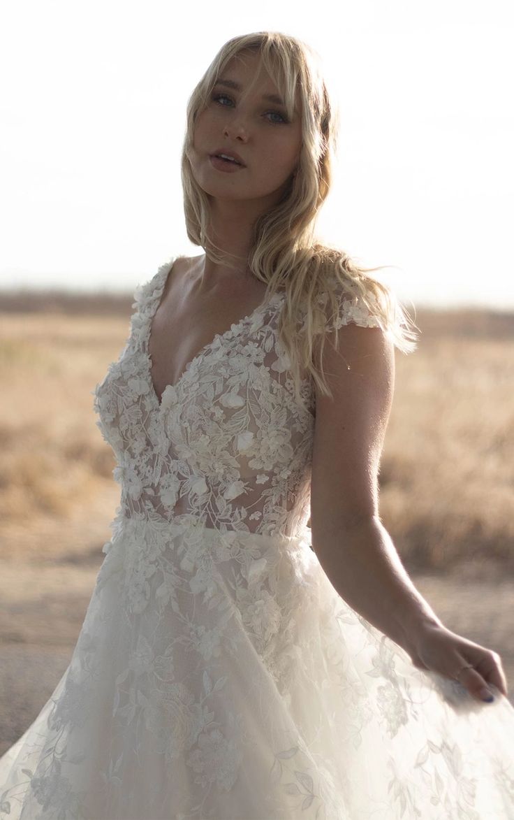 Martina Liana 1447 Wedding Dress - Elegant Lace Bridal Gown for Church Ceremony & Formal Reception