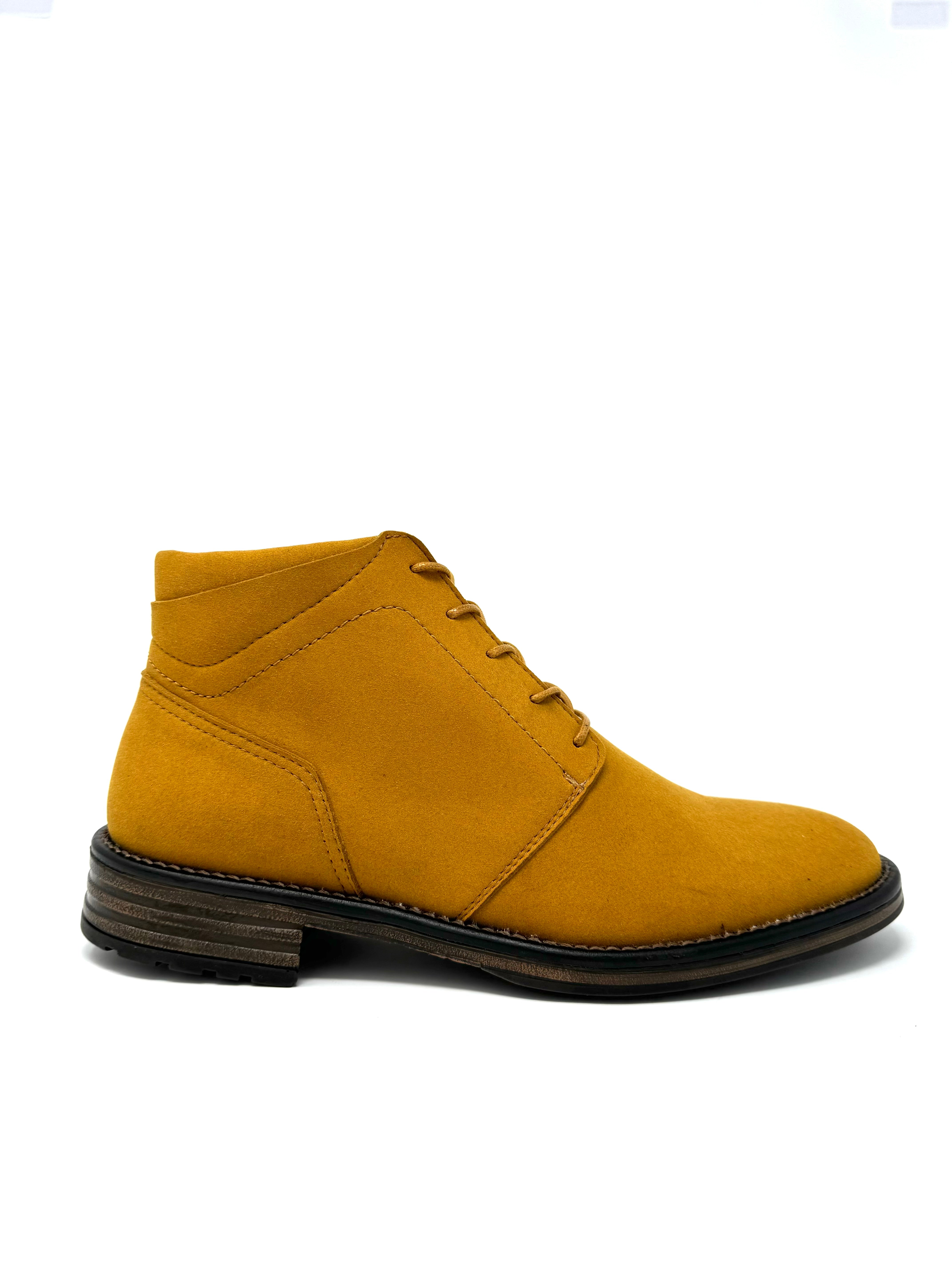 Novacas Fernando Tan Suede Boots for Men - Stylish & Comfortable Ankle Boots for Casual Wear, Outdoor & Work