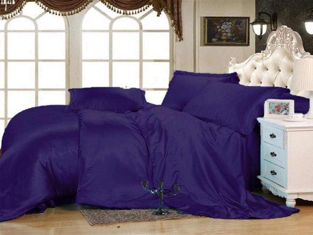 Luxury 7-Piece Satin Bedding Set - 19