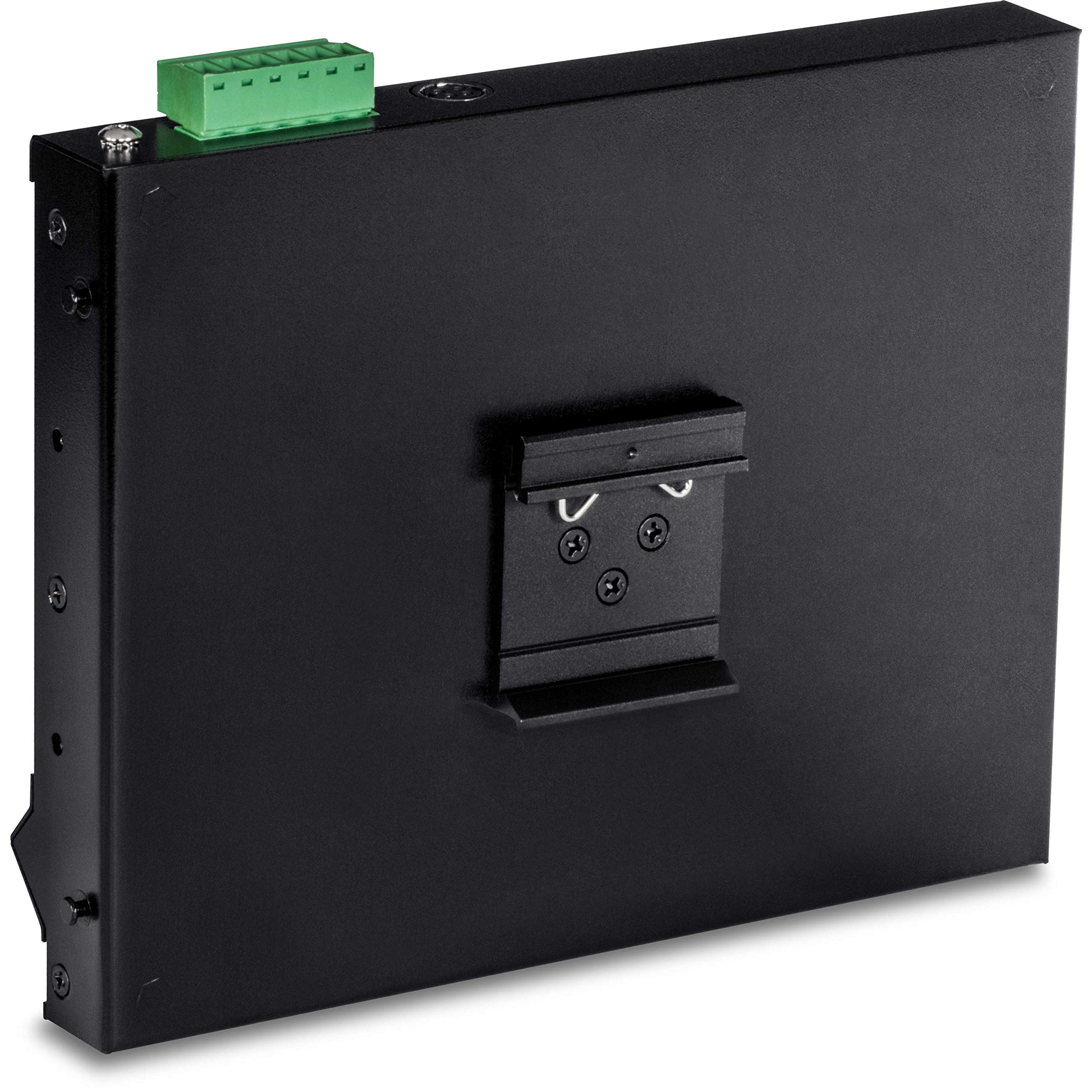 TRENDnet TI-PG80F 8-Port Industrial Gigabit PoE+ Switch - DIN Rail/Wall Mount, 8x PoE+ Ports (200W Budget), 48-57V DC, IP30 Rating - Ideal for Factory Automation, Security Cameras & Industrial IoT Networks