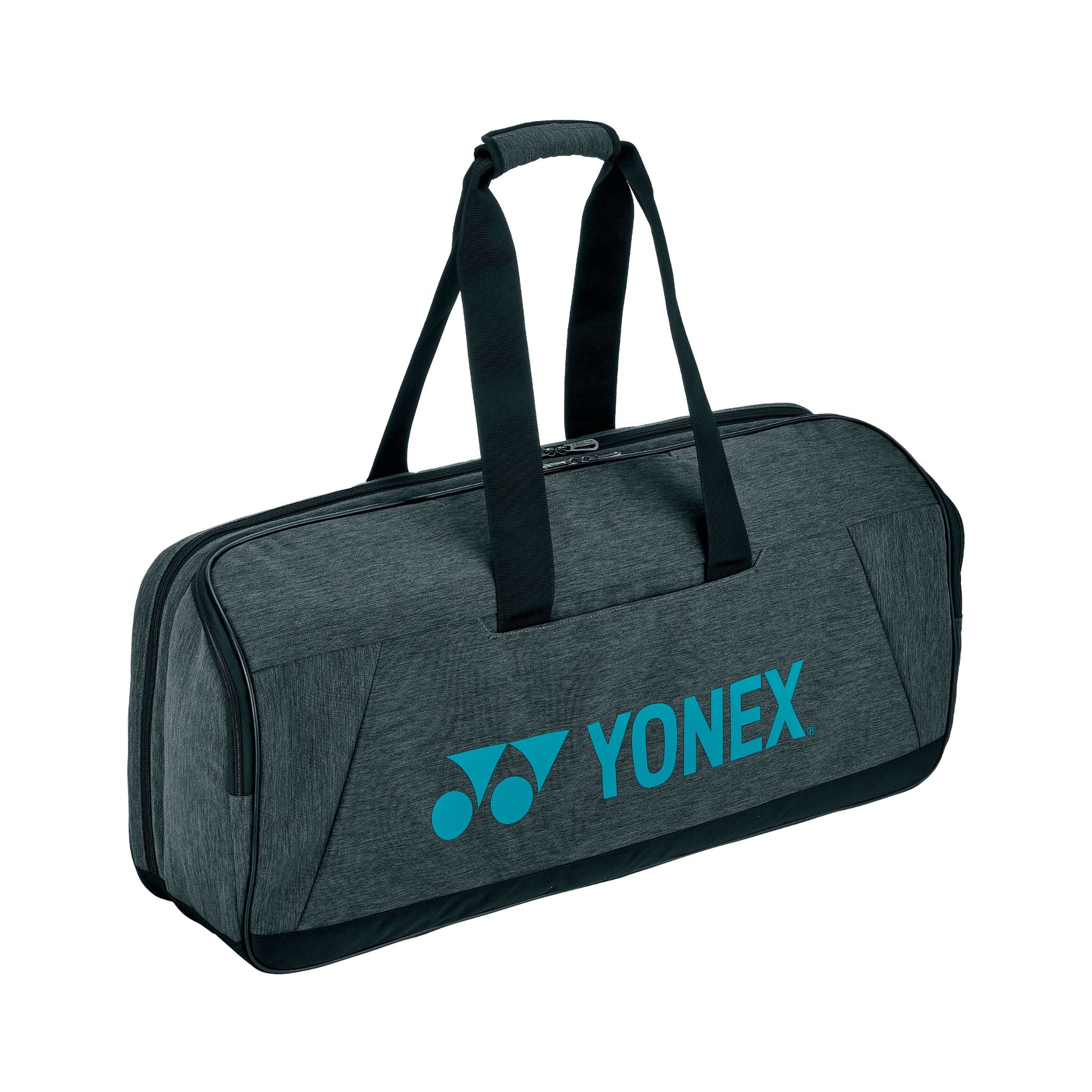 Yonex 82231WEX Active 2-Way Tournament Badminton Bag - Charcoal Grey | Durable Sports Backpack for Tennis & Squash Players | Perfect for Gym, Travel & Competition