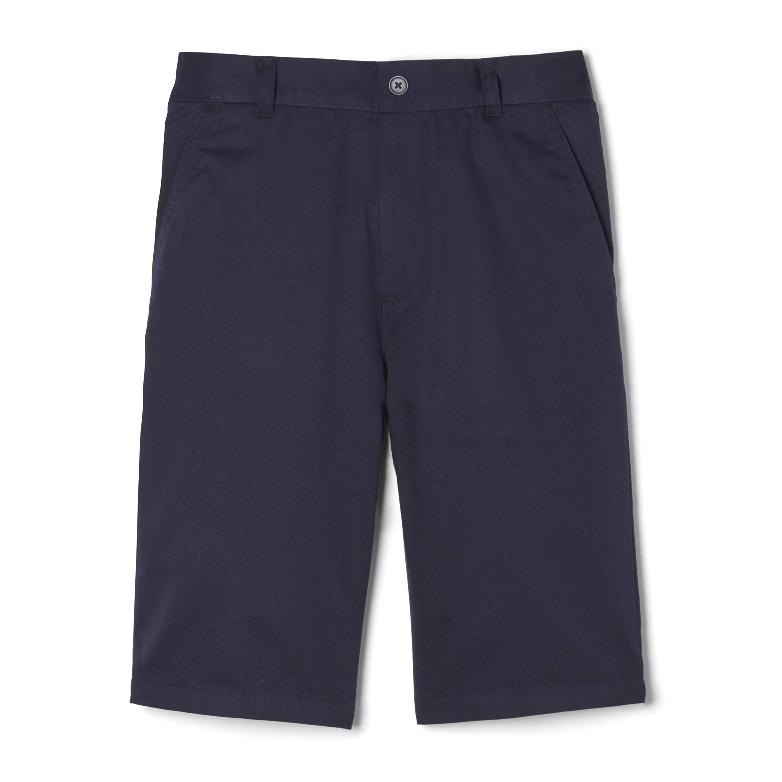 French Toast Boys' Husky Pull-on Twill Shorts - Kids' School Uniform Pants for Comfort & Style - Perfect for School Days, Playtime & Casual Outings