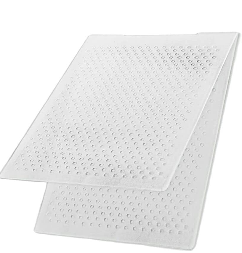 Lily Craft Linda Craft Spring Dot Round Background Plastic Embossing Folders for Card Making, Scrapbooking, DIY Paper Crafts - Perfect for Greeting Cards, Wedding Invitations & Memory Albums